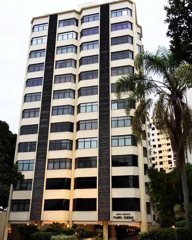 Edifício Planel Towers, no Centro de Florianópolis, onde fica o escritório da Regência Contabilidade.
